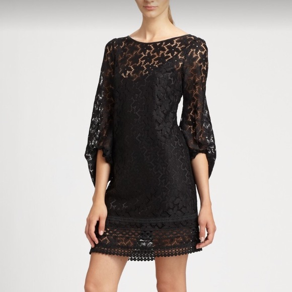 Laundry By Shelli Segal Dresses & Skirts - Laundry by Shelli Segal Black Lace Sheath Dress